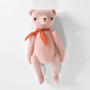 Classic Mohair Bear, Pink