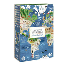 Load image into Gallery viewer, Discover the World puzzle
