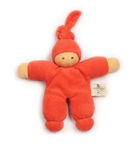 Organic Waldorf Pimpel doll - Orange