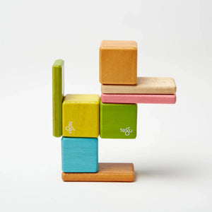 Magnetic Wooden Blocks, Pocket Pouch
