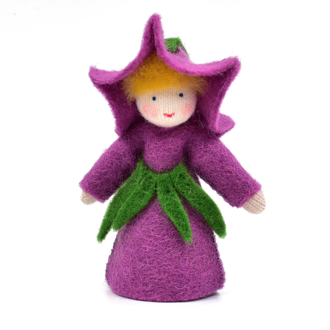 Purple Morning Glory Flower Fairy
