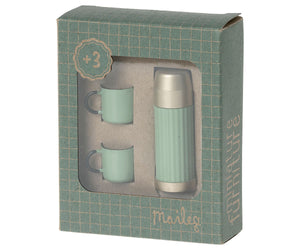 Thermos and cups - Mint