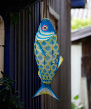 Load image into Gallery viewer, Turquoise Carp lamp
