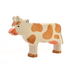 Cow, standing, brown