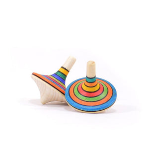 Spinning Top - Rally striped