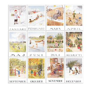 Around the Year - Postcard set