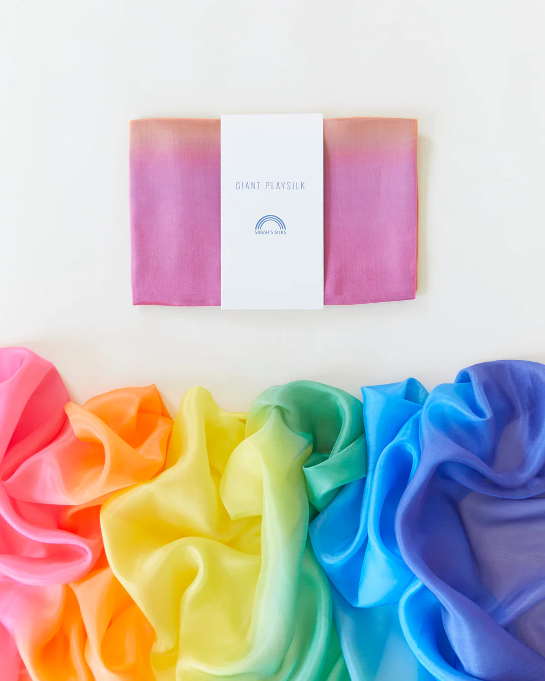 Giant Playsilk in Rainbow