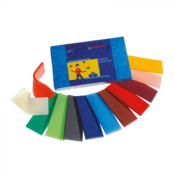 Modelling Beeswax, 12 colours