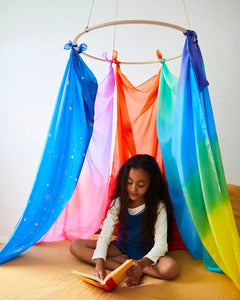 Giant Playsilk in Rainbow