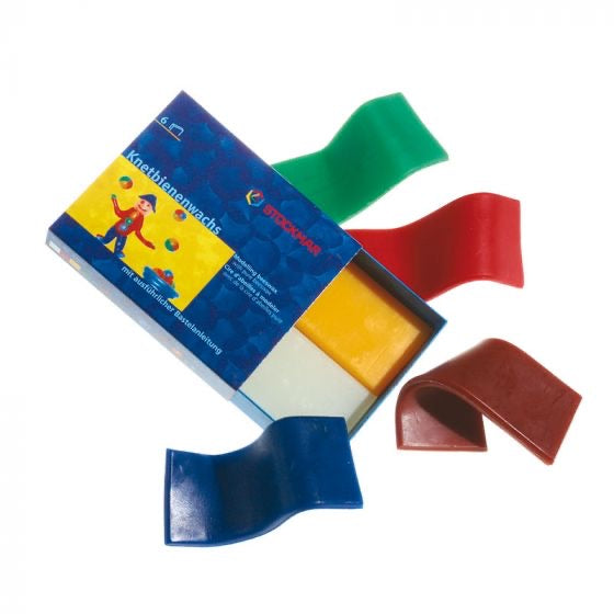 Modelling Beeswax, 6 colours