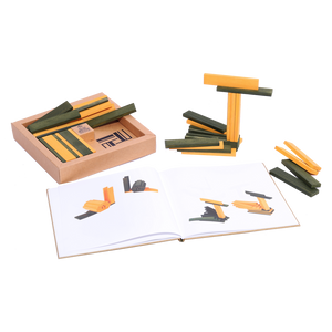 Book & Colours, Green and Yellow
