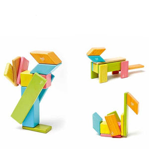 Magnetic Wooden Blocks, 14-Piece Set