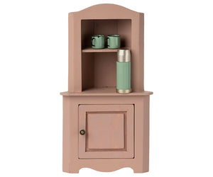 Miniature corner cabinet - Rose