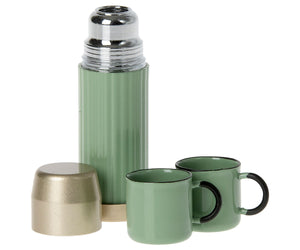 Thermos and cups - Mint